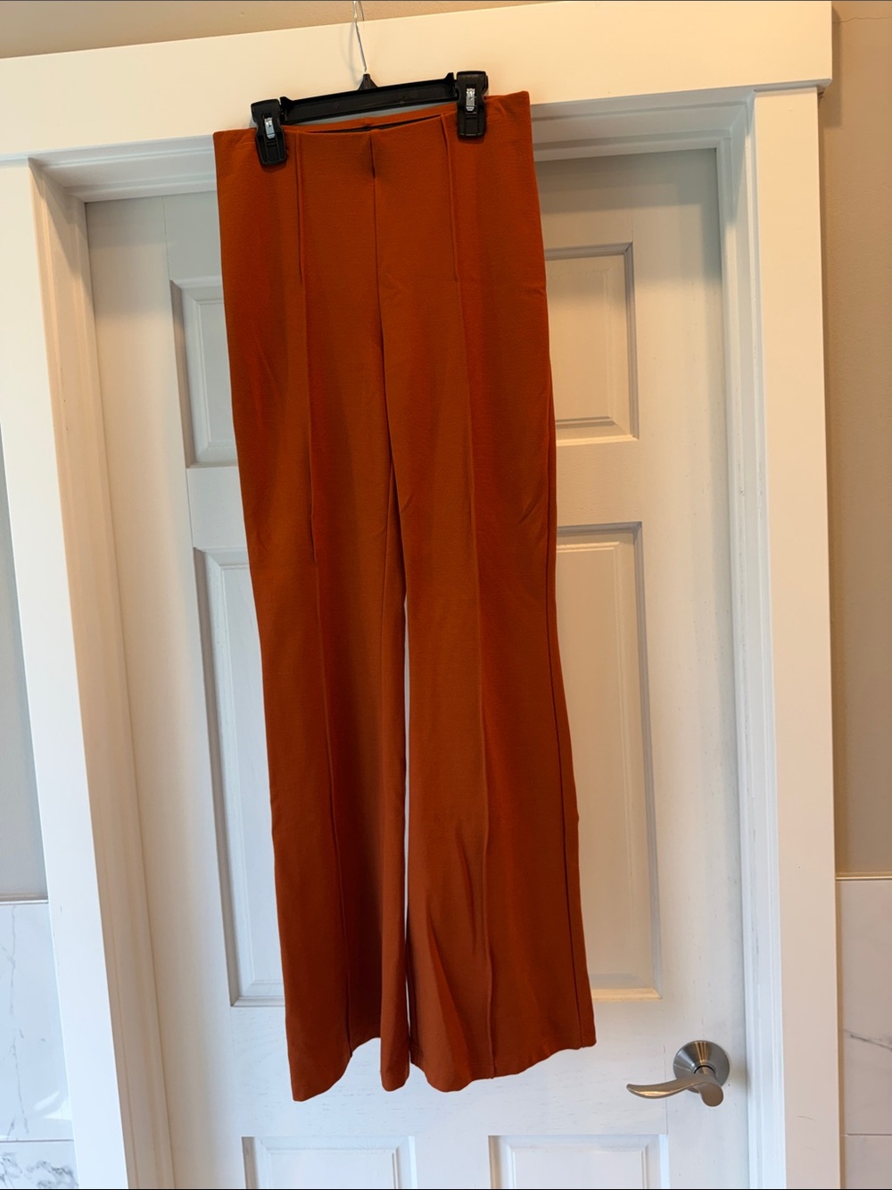 a new day Rust Wide-Leg Trousers